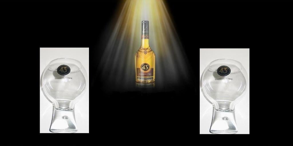 Cuarenta Y Tress Likeur 43 Licor glas koffie glas ( 03, Verzenden, Nieuw, Gebruiksvoorwerp