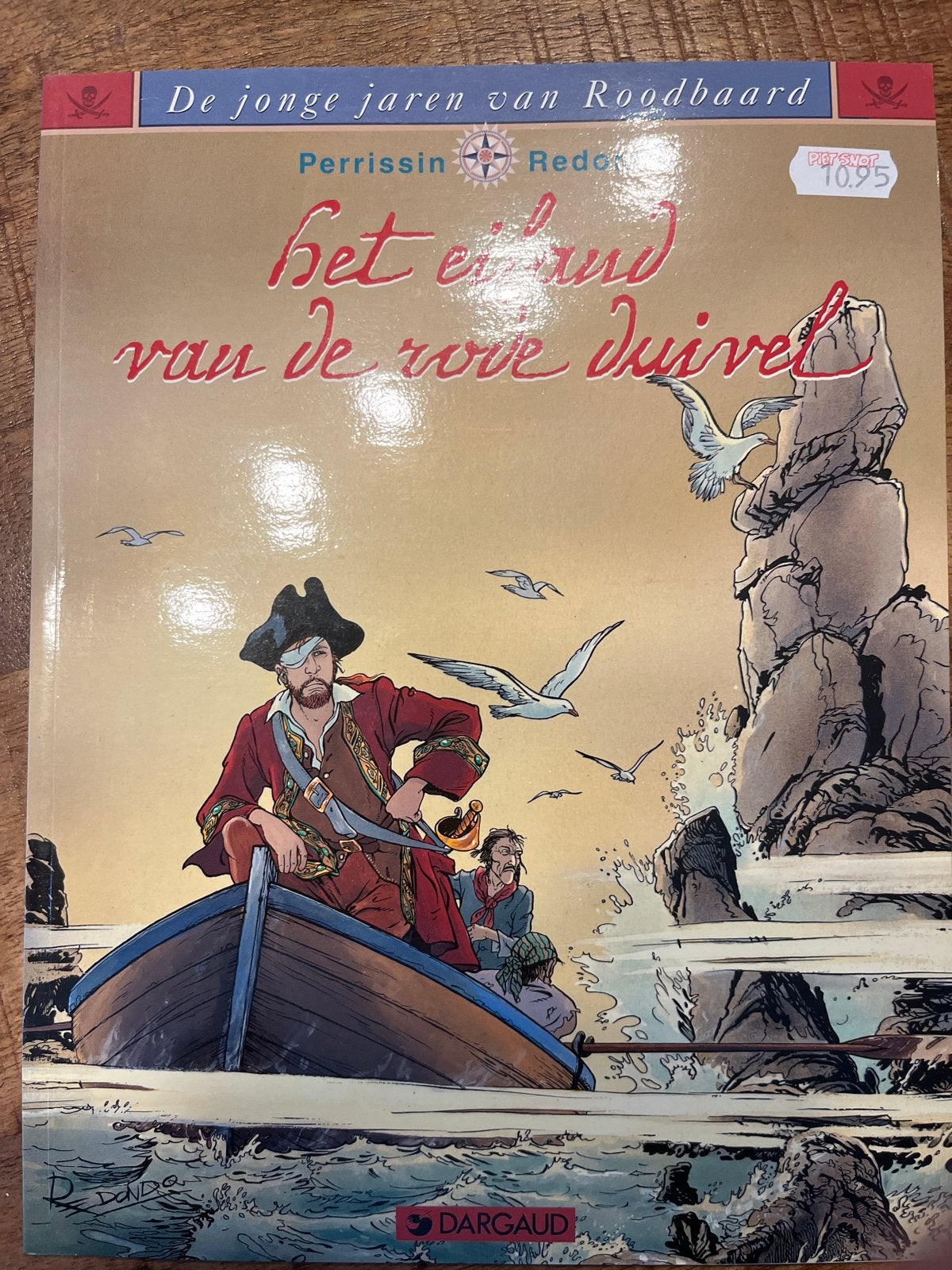 De Jonge Jaren van Roodbaard - Het Eiland van de Rode Duivel, Boeken, Stripboeken, Eén stripboek, Ophalen of Verzenden, Zo goed als nieuw