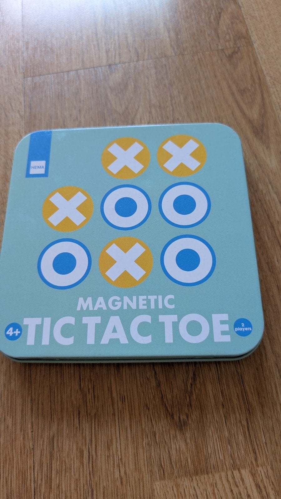 Hema Magnetisch Tic Tac Toe Reisspel, Hobby en Vrije tijd, Gezelschapsspellen | Bordspellen, Hema, Een of twee spelers, Ophalen of Verzenden