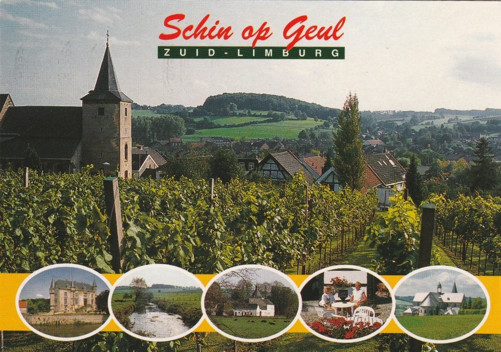 SCHIN OP GEUL Kerk Kasteel Landschappen, Verzenden, 1980 tot heden, Gelopen, Limburg