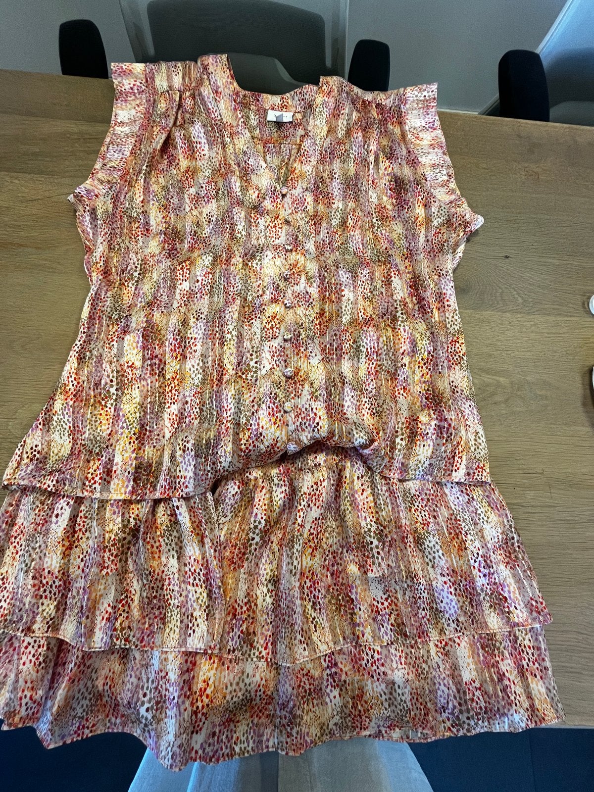 Dante 6 set blouse/top met rok met kleurrijke print, Kleding | Dames, Ophalen of Verzenden, Zo goed als nieuw, Maat 38/40 (M)