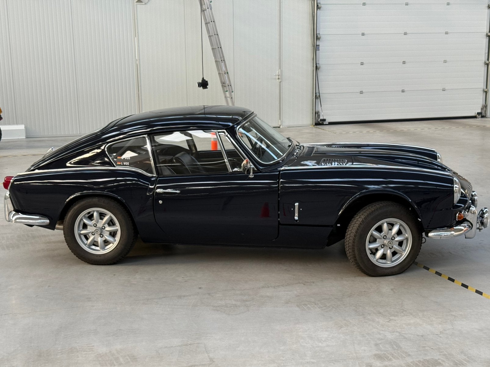 Triumph GT6 1968 Mk1 donkerblauw 2 liter 6 cilinder, Auto's, Achterwielaandrijving, Zwart, 100 pk, Particulier