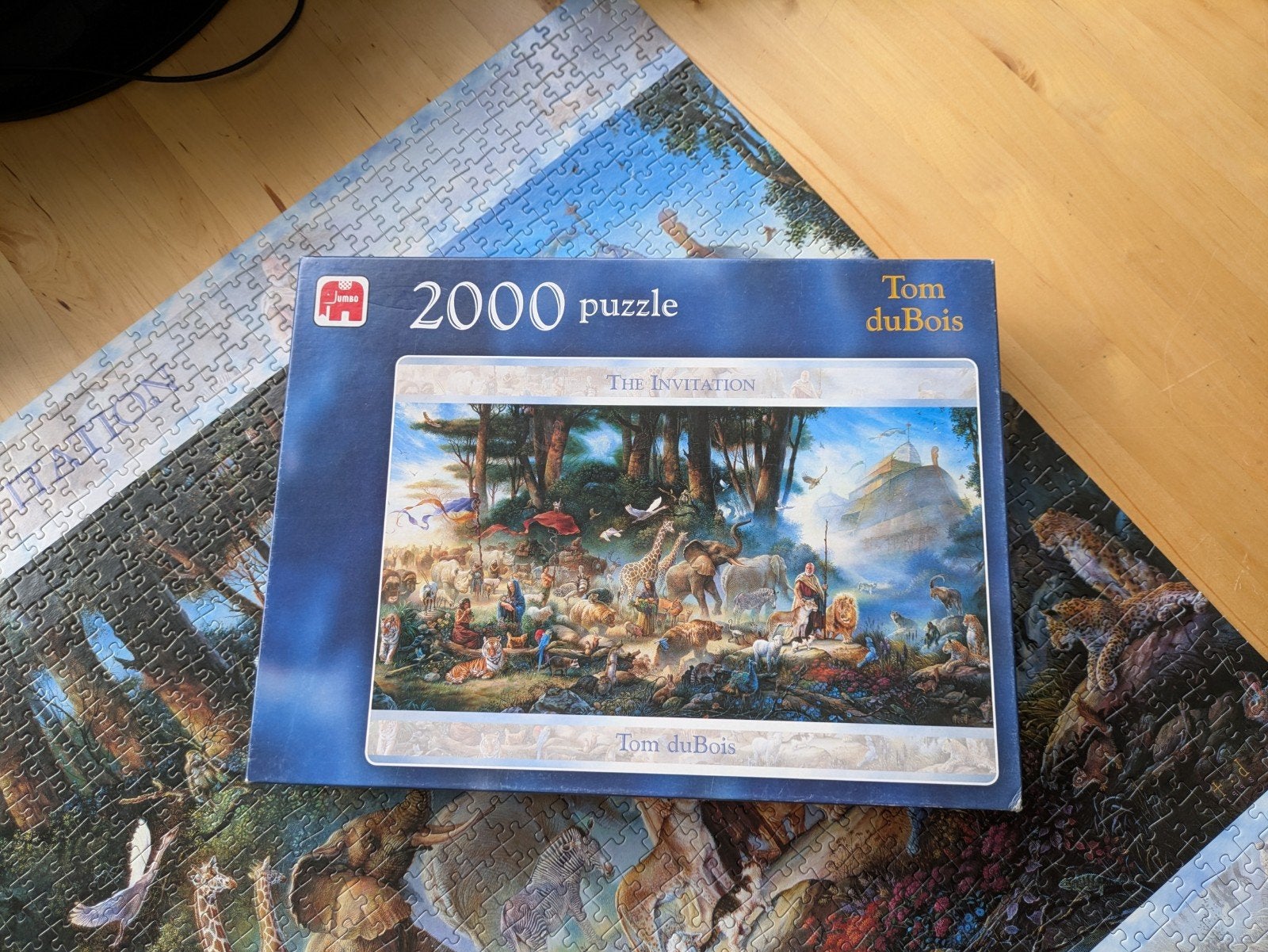 Tom duBois Puzzel, Ophalen of Verzenden, Meer dan 1500 stukjes, Zo goed als nieuw