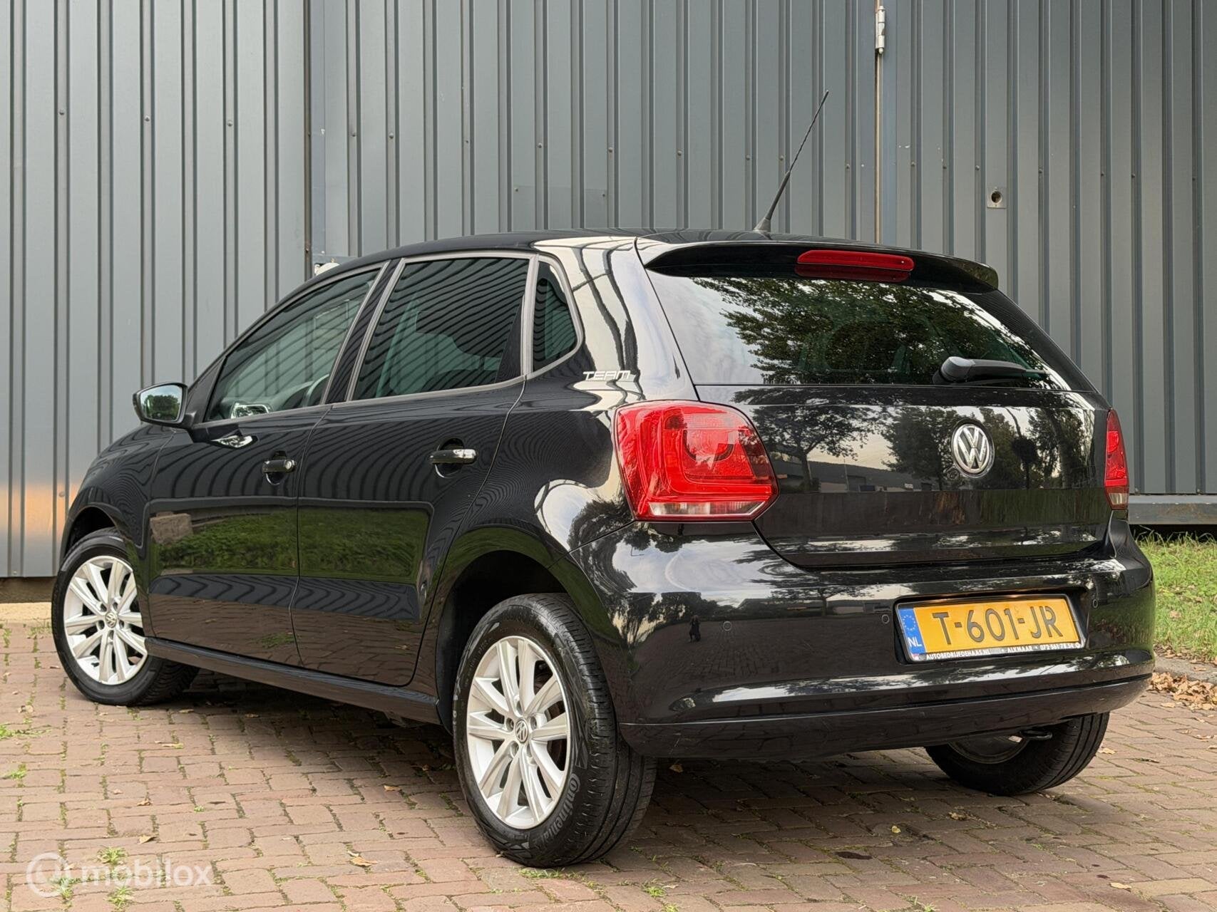 Volkswagen Polo 1.2-12V BlueMotion Team Airco|Stoelverw|Pdc|, Auto's, Voorwielaandrijving, Euro 5, 967 kg, Zwart