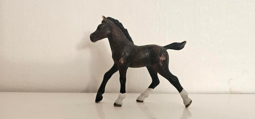 Schleich Arabier Veulen #13762, Ophalen of Verzenden, Zo goed als nieuw, Paard, Beeldje of Figuurtje