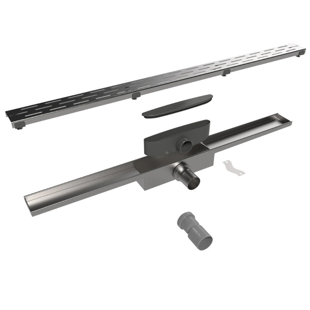 Easy Drain Compact douchegoot 80 cm (waterslot 30 mm), Ophalen, Nieuw, Rvs, Douche
