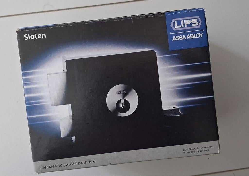 Lips oplegslot, links sluitend., Ophalen of Verzenden, Gebruikt, 250 mm of meer