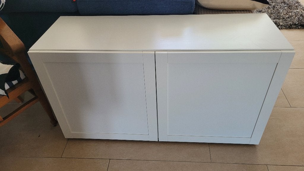 Ikea Besta kast, Ophalen, Wit Ikea, 100 tot 150 cm, Zo goed als nieuw
