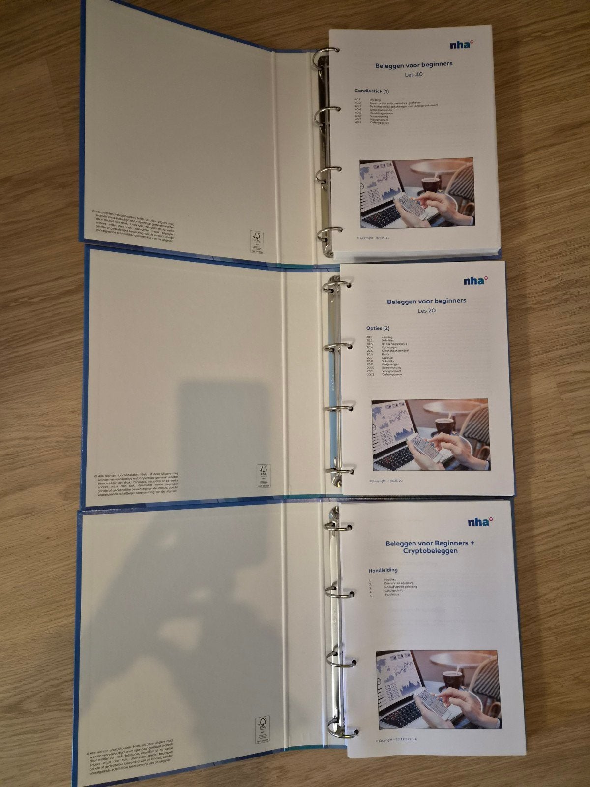NHA cursus Beleggen voor Beginners + Cryptobeleggen, Verzenden, Gamma, Zo goed als nieuw, Niet van toepassing