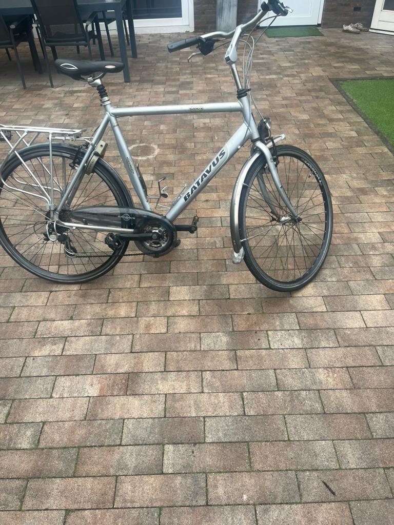 Batavus herenfiets 28 inc, Ophalen, Gebruikt, Velgrem, Versnellingen