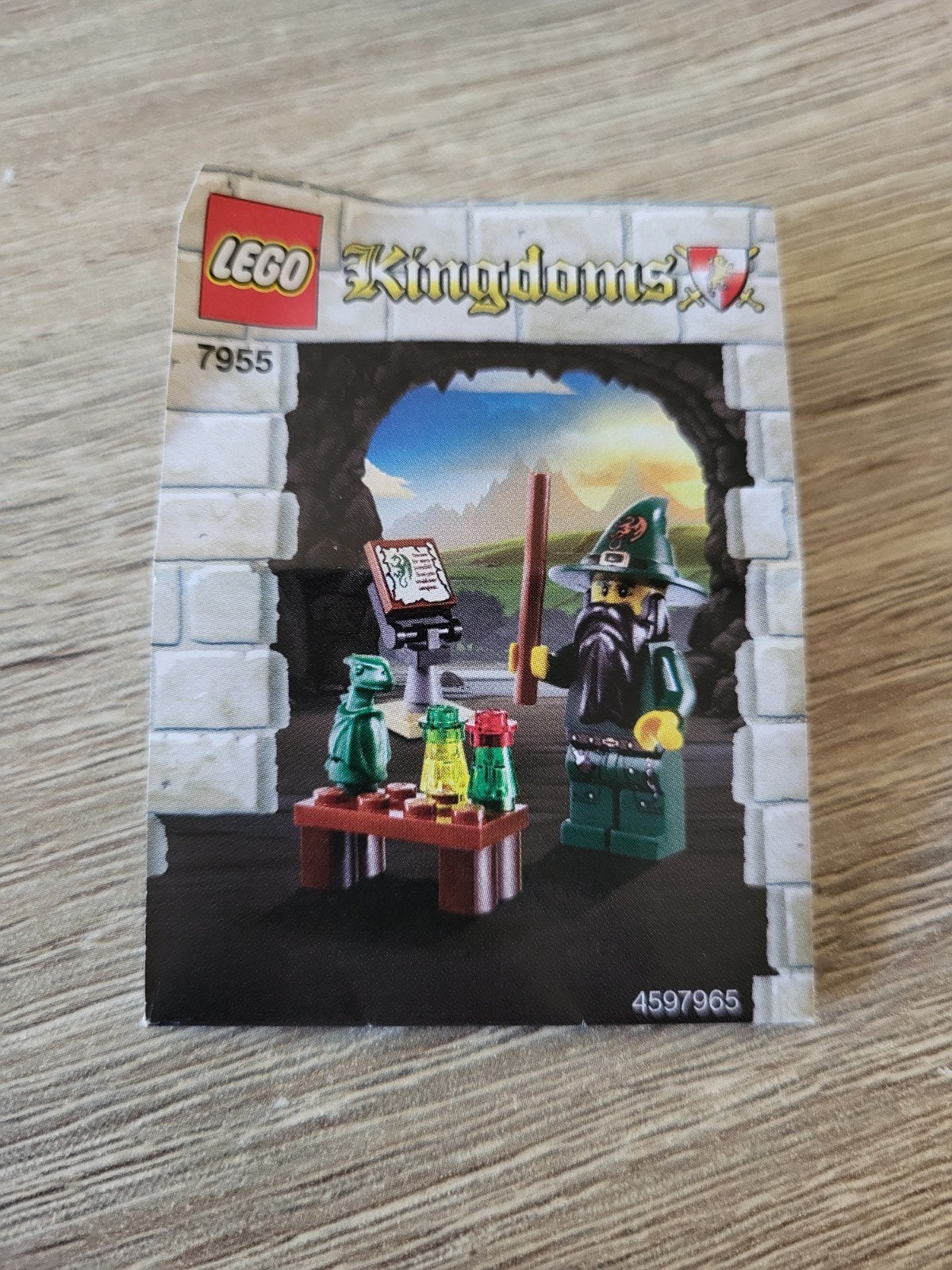 Lego Kingdoms 7955 Tovenaar met accessoires, Lego, Ophalen of Verzenden, Castle, Complete set