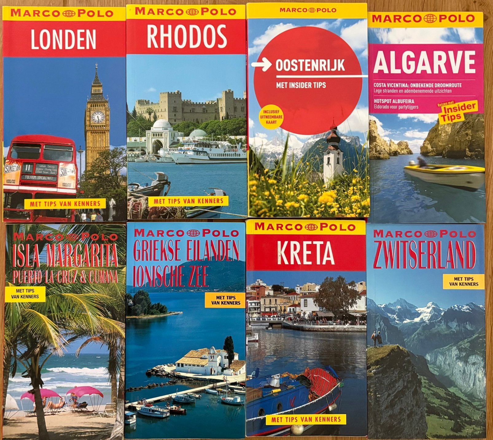 Marco Polo reisgidsen, Ophalen, Europa, Zo goed als nieuw, Reisgids of -boek