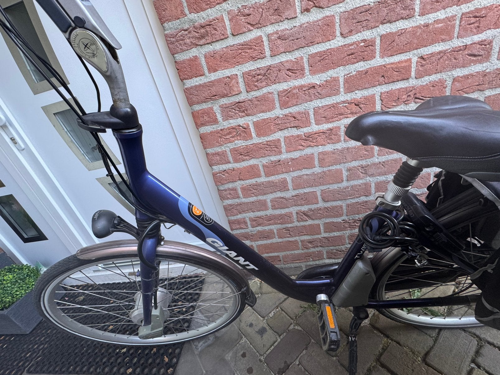 Elektrische fiets giant, Ophalen, 0 zitjes, Zo goed als nieuw, Giant
