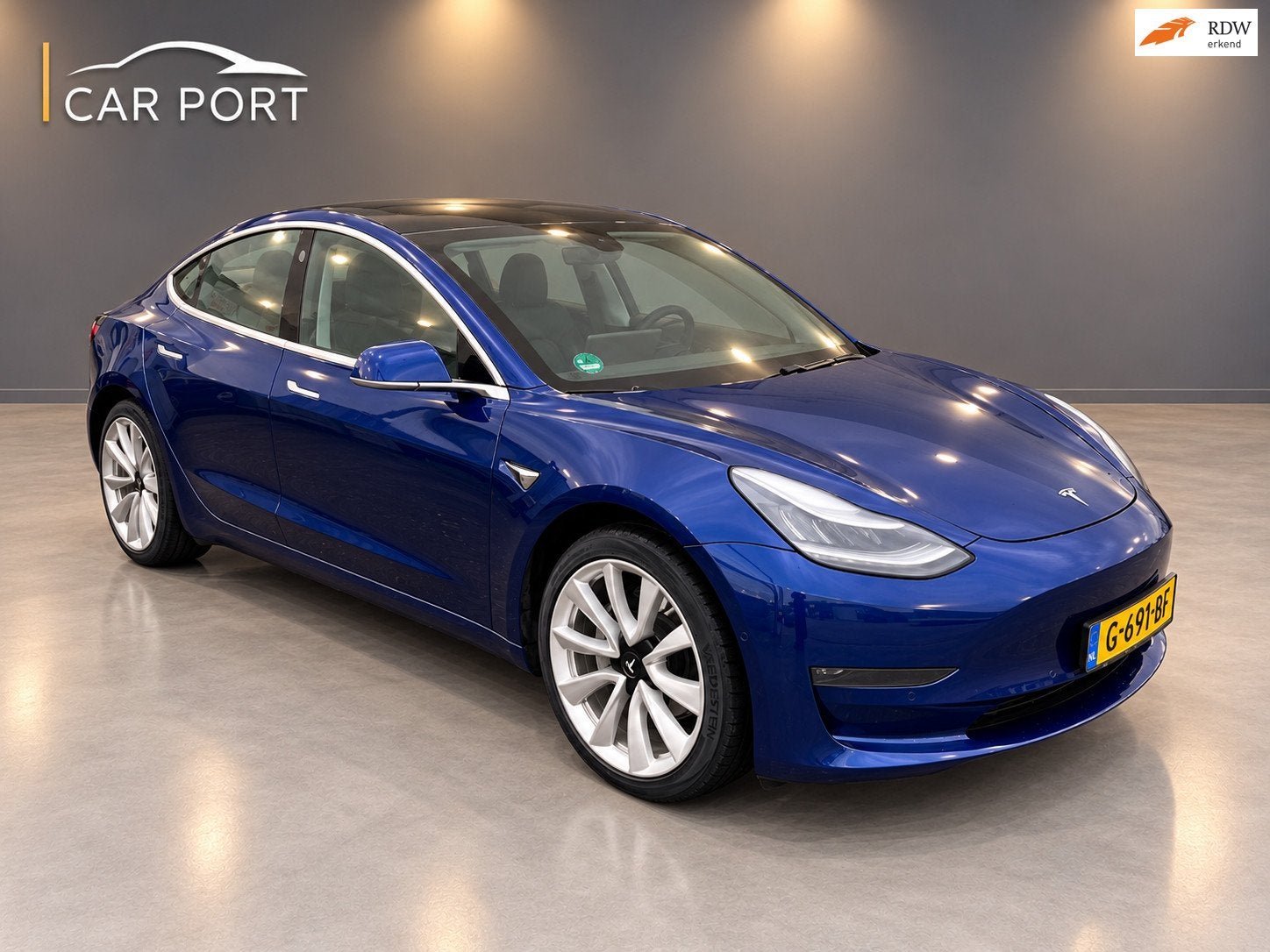 Tesla Model 3 Standard RWD Plus 60 kWh BTW voertuig, Auto's, Automaat, 238 pk, Achterwielaandrijving, Gebruikt