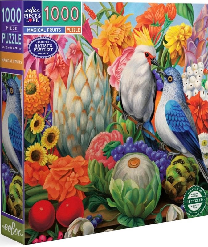eeBoo - Magical Fruit - 1000 stukjes, Ophalen of Verzenden, 500 t/m 1500 stukjes, Nieuw, Legpuzzel