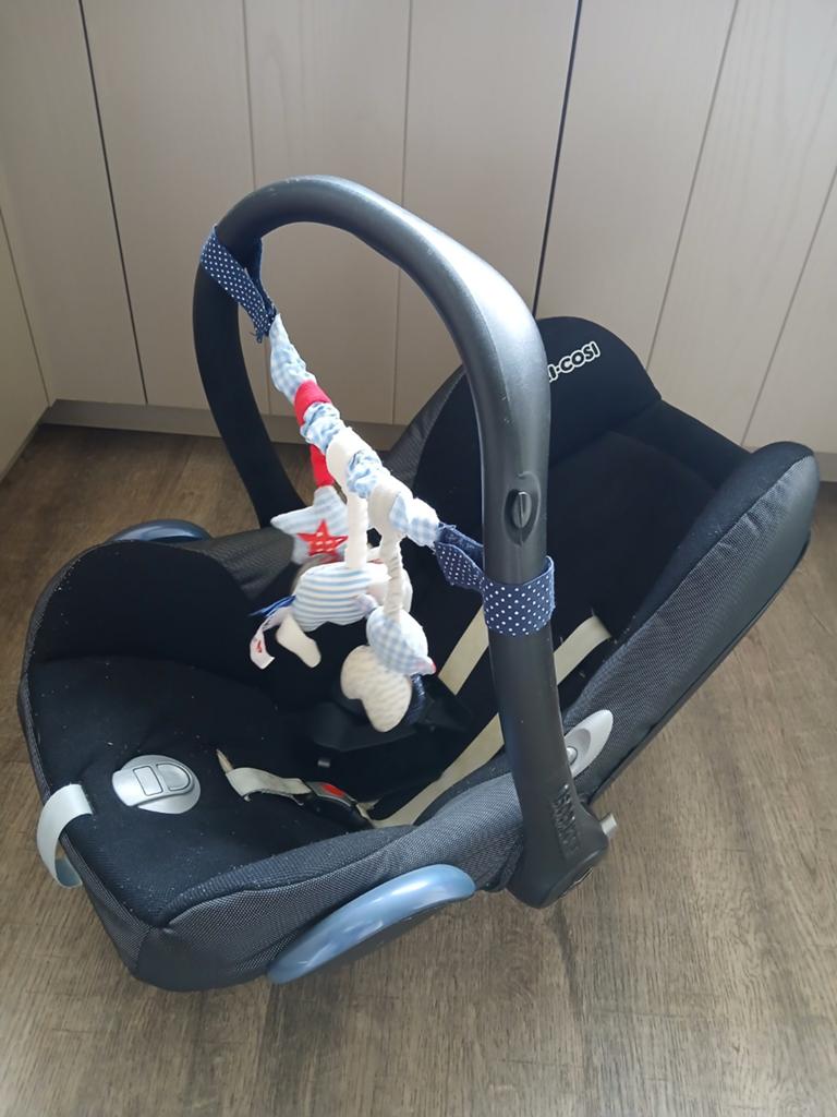 Maxi-Cosi baby autostoel en adapters, Ophalen, 0 t/m 13 kg, Maxi-Cosi, Autogordel