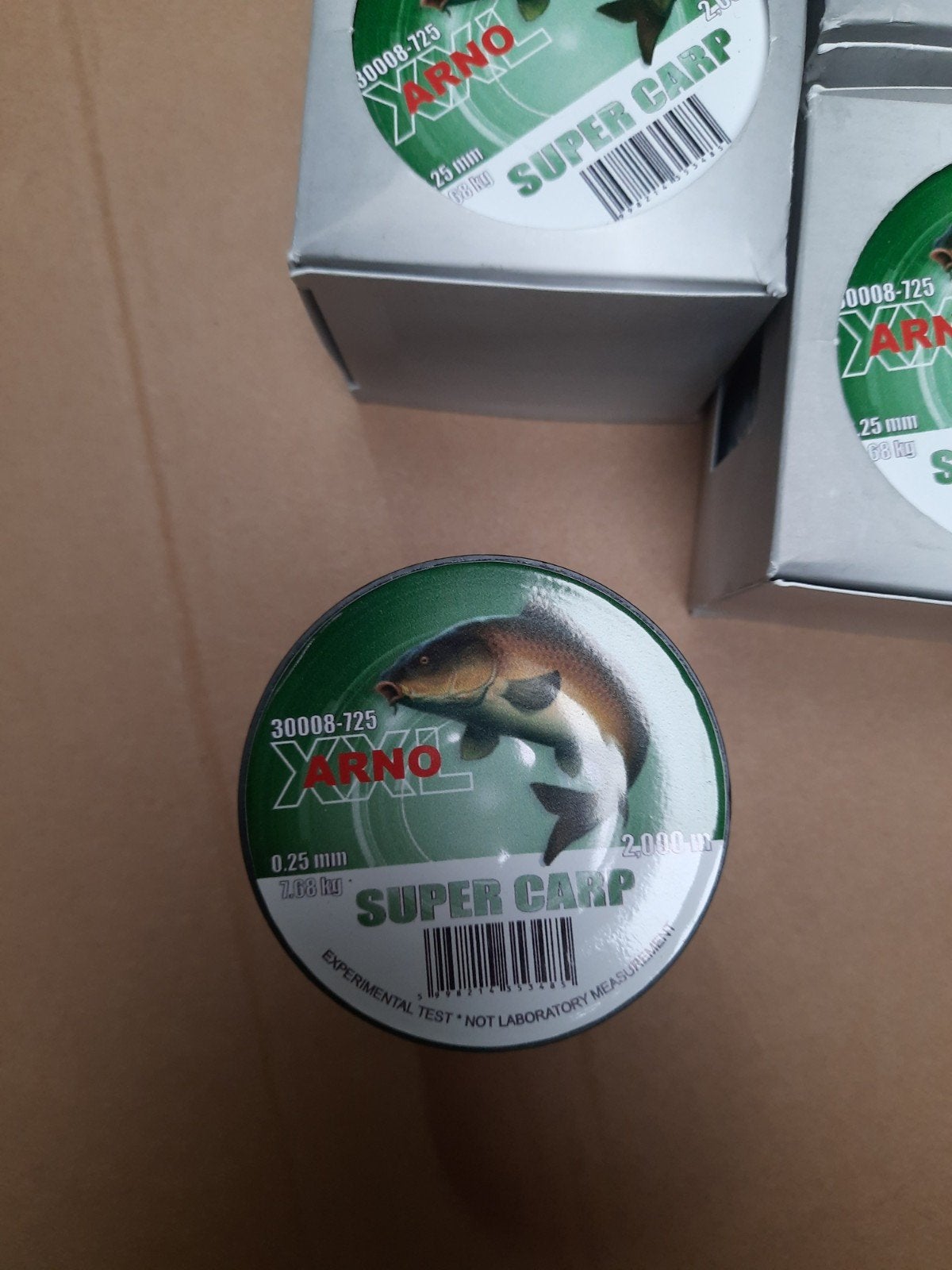 5 spoelen nylon karperlijn 0.25mm 2000m per rol, Info@kamasaki.com, Nieuw, Ophalen of Verzenden, Arno xxl
