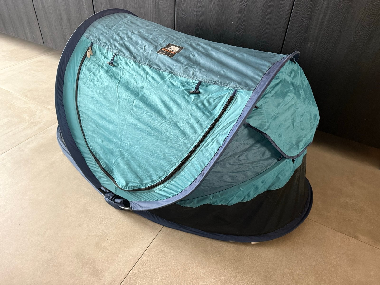 Deryan peuter tent met opblaasbaar matrasje in handige tas, Ophalen of Verzenden, Gebruikt, Tot en met 2