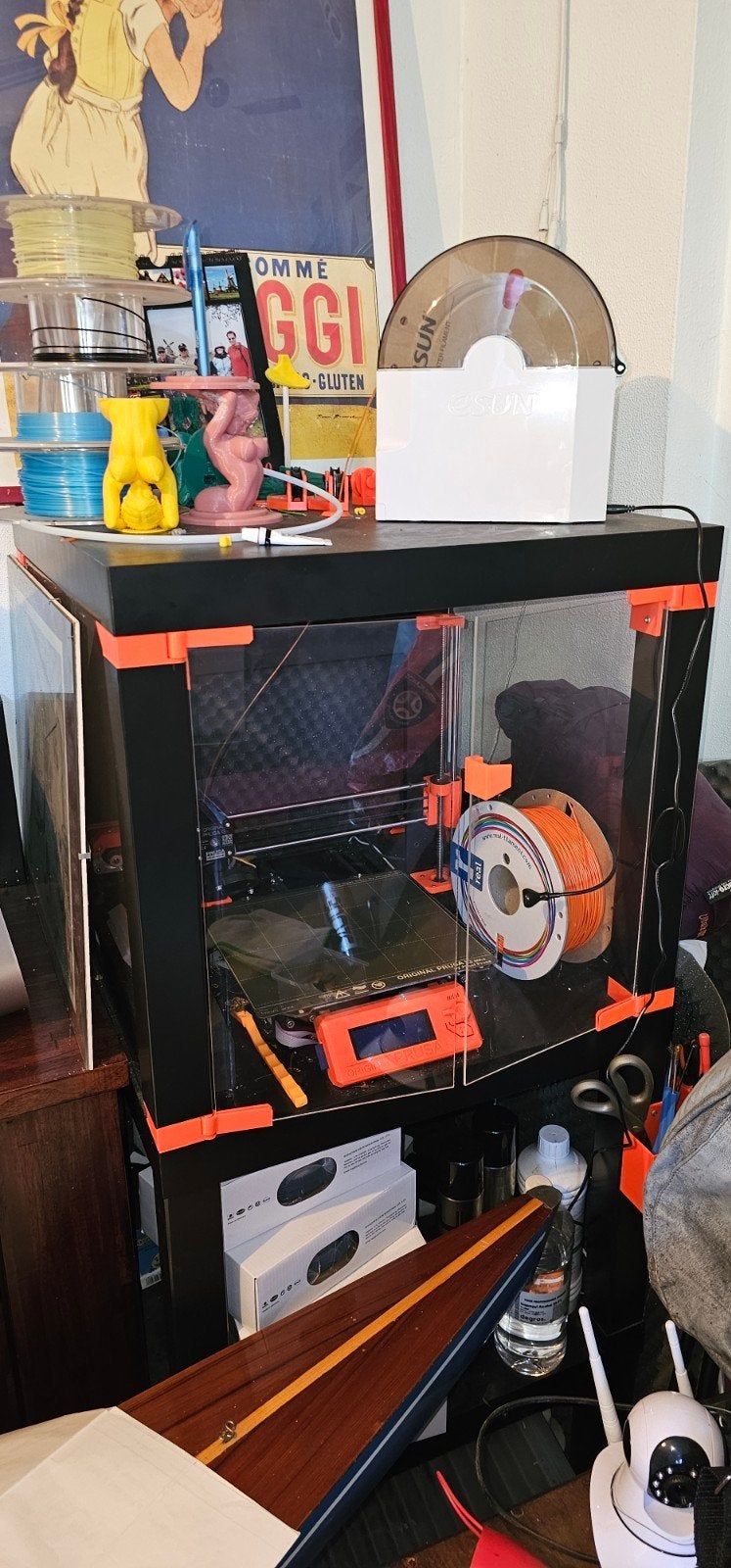 Prusa I3 mk 3s. 2x 3d Printers, Ophalen, Gebruikt