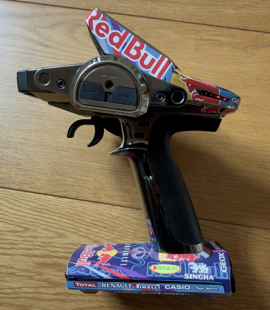Futaba 4px Zender met red bull wrap en koffer, Ophalen, Overige typen, Zo goed als nieuw, Onderdeel