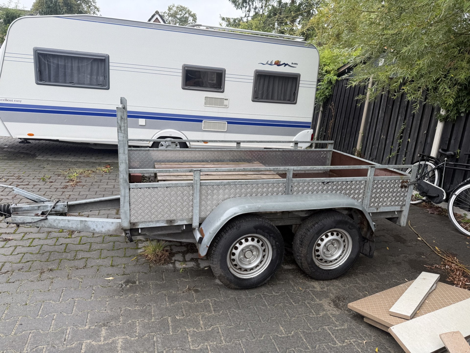 Verdonk VA-TA-AHW bj 2001 Plateuwagentje laatvermogen 1.645k, Auto diversen, Autobedrijf Neplenbroek, Gebruikt, Info@autobedrijfneplenbroek.nl