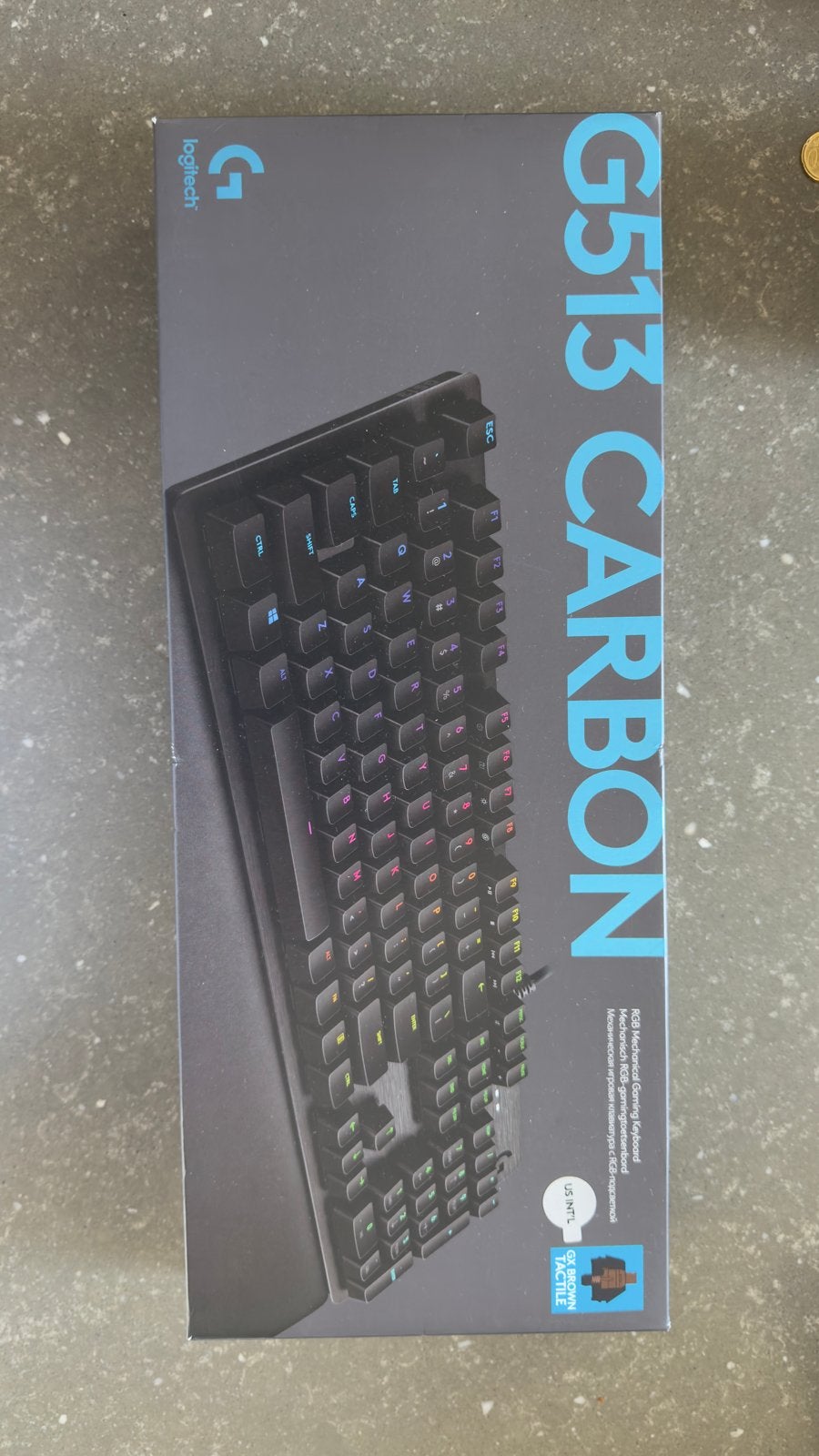 Logitech G513 Carbon RGB Gaming Toetsenbord, Computers en Software, Toetsenborden, Gebruikt, Gaming toetsenbord, Ophalen of Verzenden