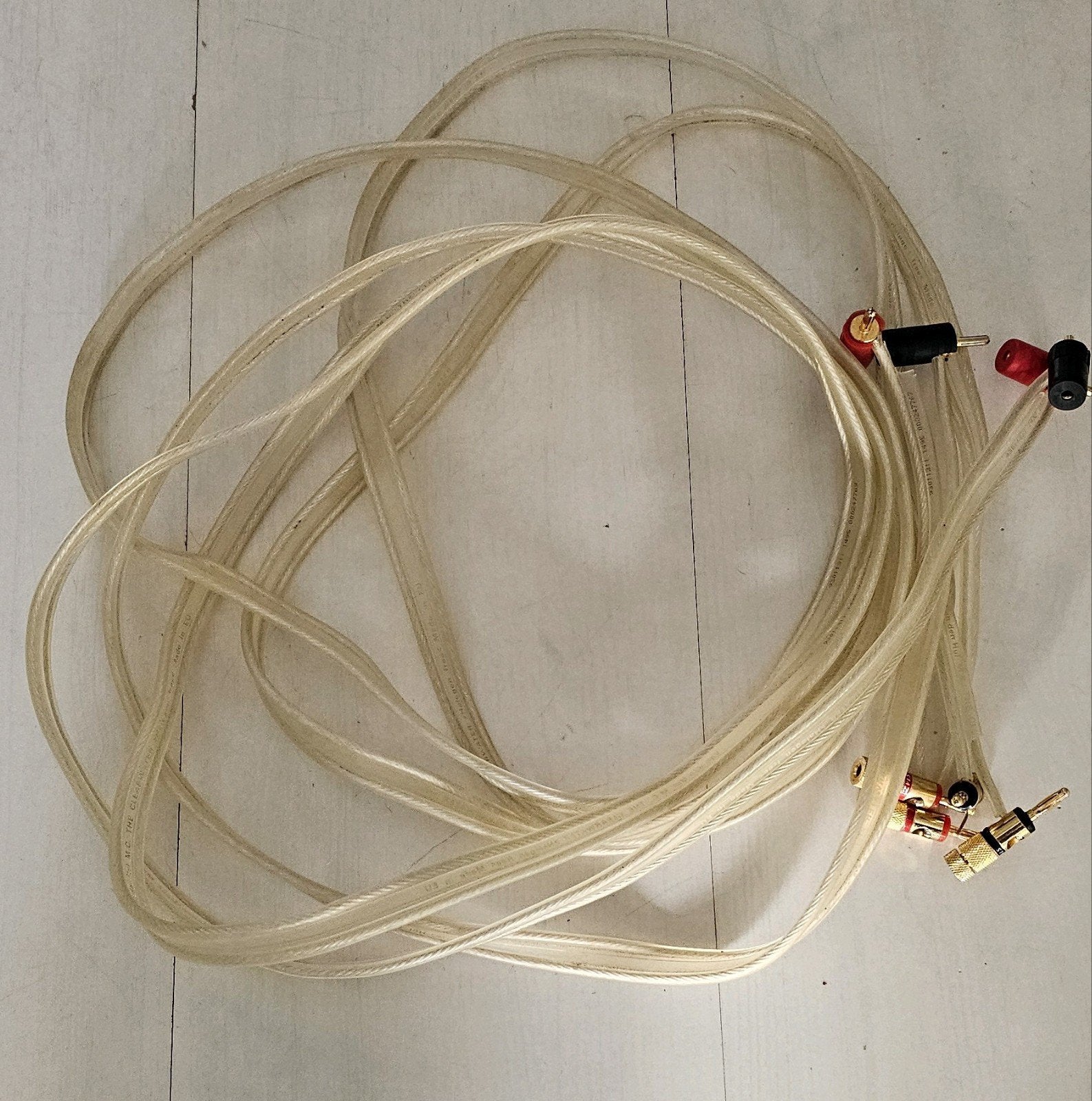 van den Hul, the clearwater speakerkabels, Ophalen, Zo goed als nieuw, 2 tot 5 meter, Luidsprekerkabel