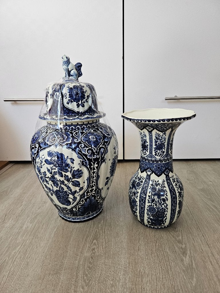 2 Delfts Blauwe vazen, Ophalen