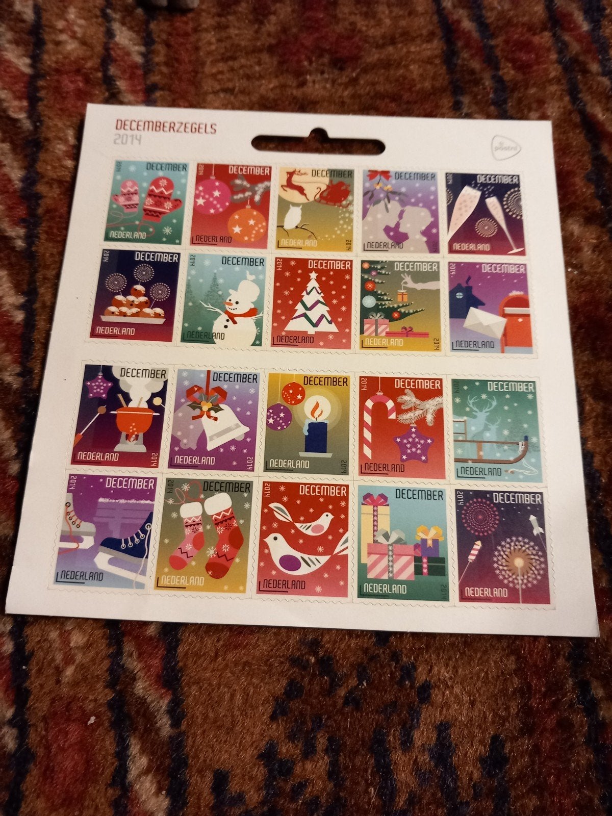 kerstpostzegels, Hobby en Vrije tijd, Ophalen of Verzenden