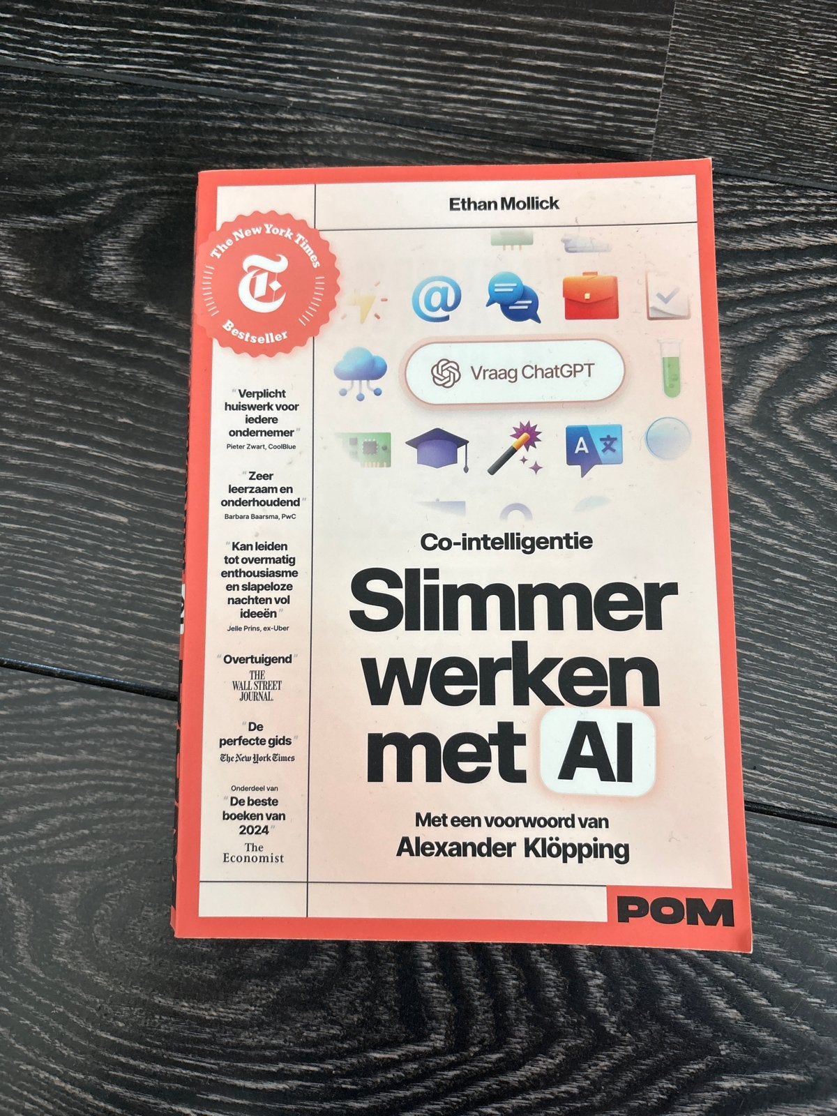 Co-intelligentie: Slimmer werken met AI - Ethan Mollick, Ophalen of Verzenden, Zo goed als nieuw, Nederland