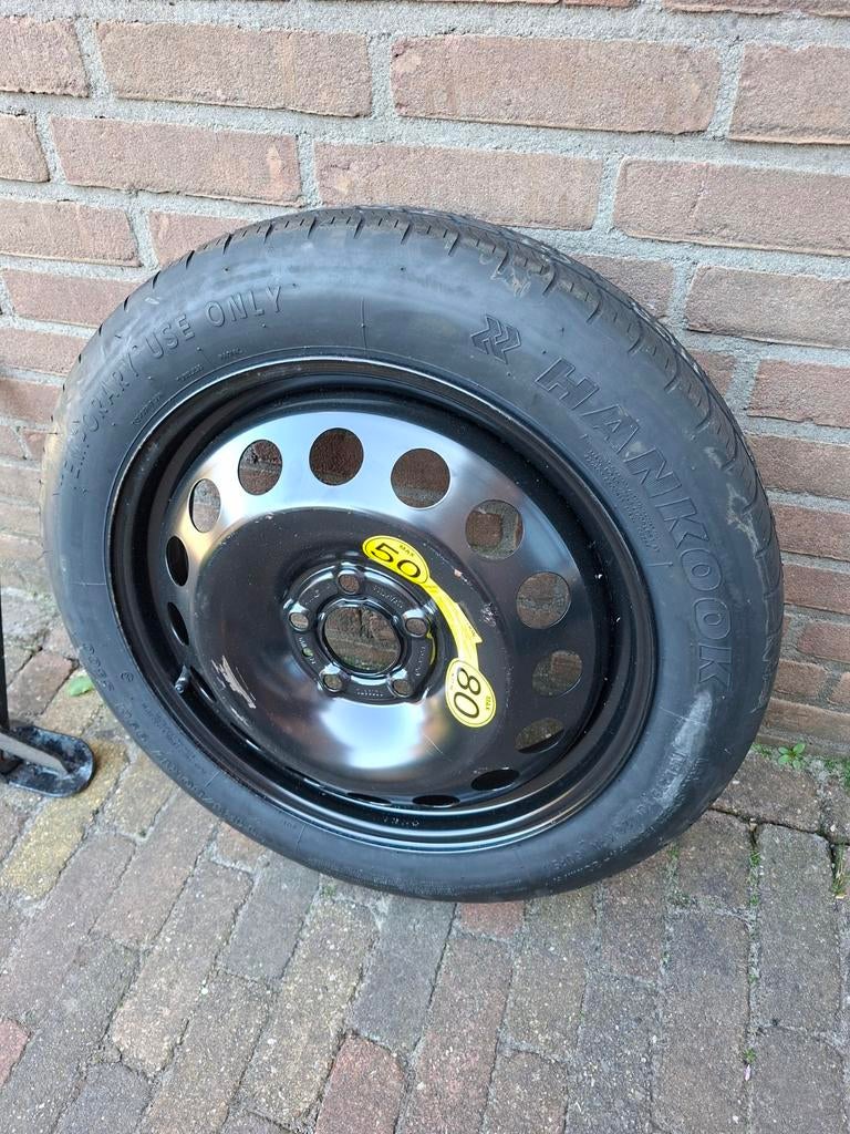 Hankook T125/80R17 99M thuiskomer reservewiel. Volvo S80., Auto-onderdelen, Banden en Velgen, Ophalen, Gebruikt, Banden en Velgen