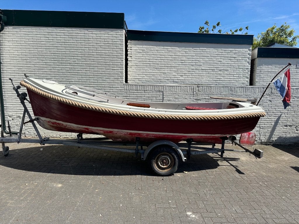Arie Wiegmans AW16 Sloep incl Trailer Binnenboordmotor teab., Overige merken, Binnenboordmotor, Diesel, Ophalen of Verzenden