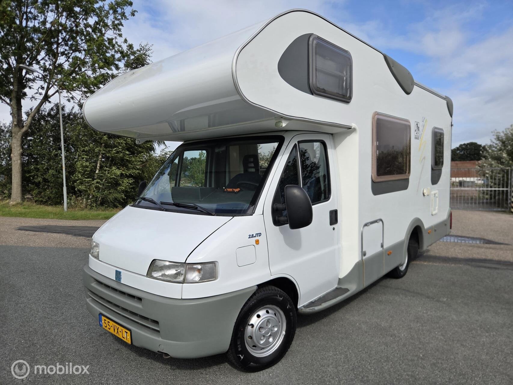 Fiat 230 stapelbed voortent inruil mogelijk, Bedrijf, Diesel, Elektrische ramen, Fiat