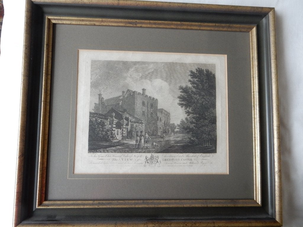 Copper gravure 1778, Ophalen of Verzenden, Architectuur, Gravure, 1700 - 1799