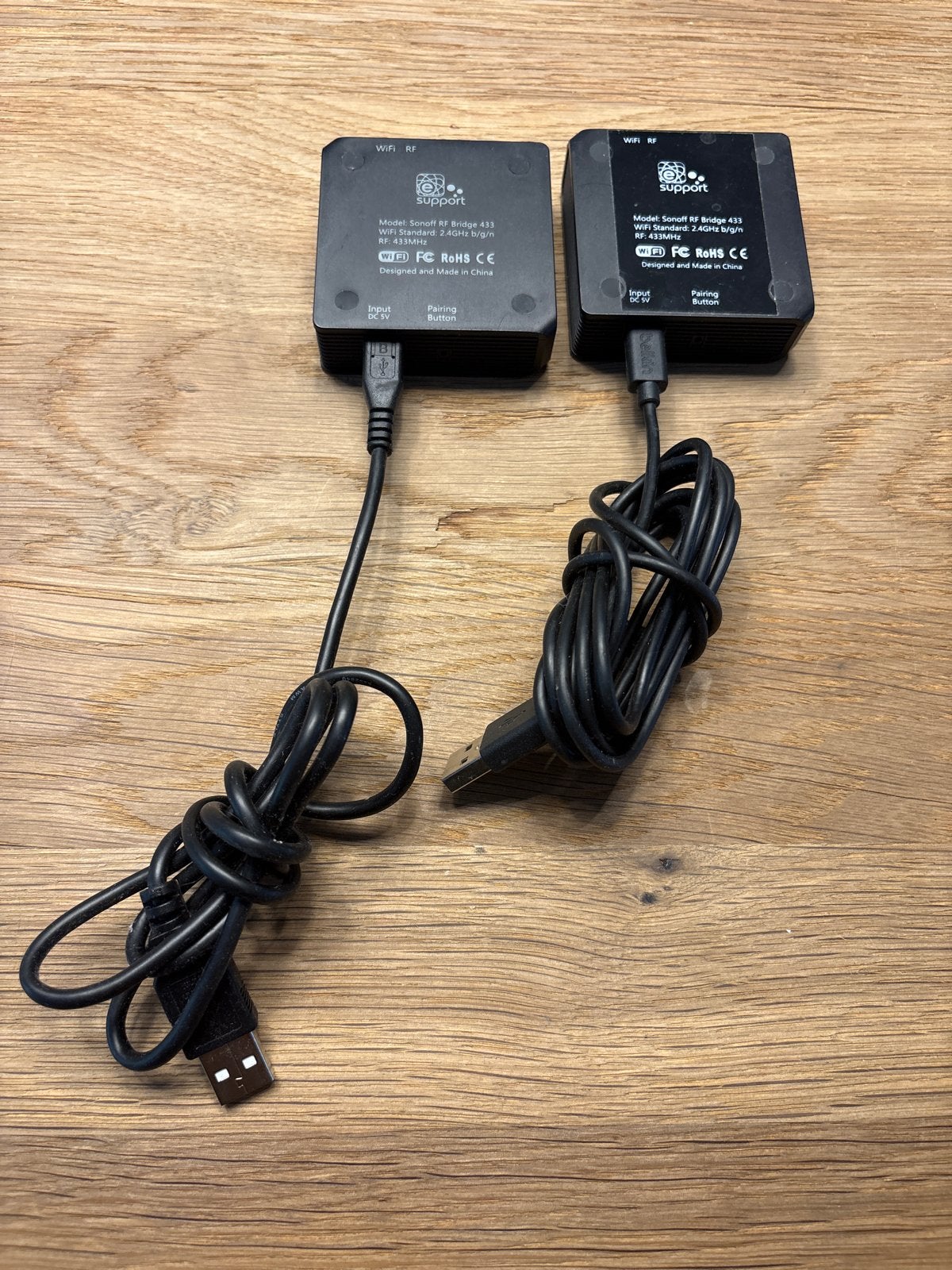 Sonoff RF Bridge 433 WiFi Smart Home Hub (2 stuks), Ophalen of Verzenden, Gebruikt