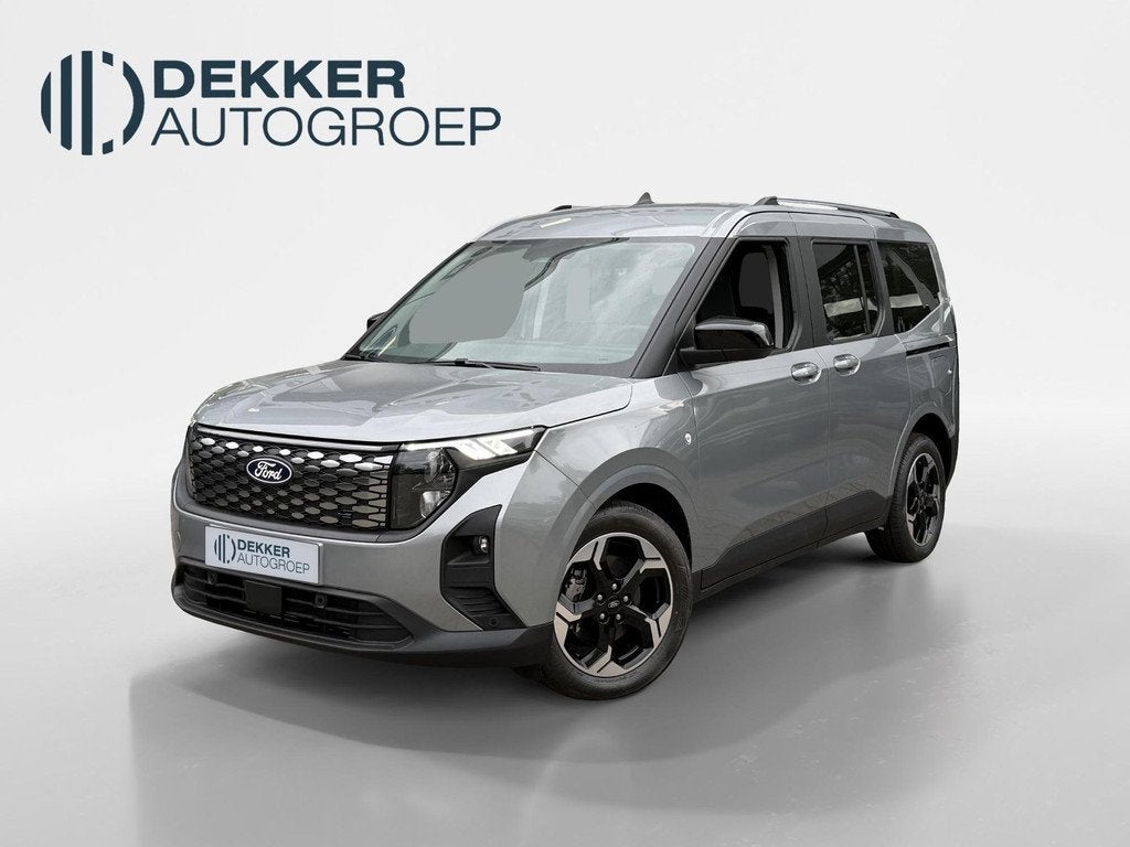 Ford Tourneo courier Tourneo Courier BEV 43kWh Trekhaak - Wi, Auto's, Gebruikt, 750 kg, Origineel Nederlands, Zilver of Grijs