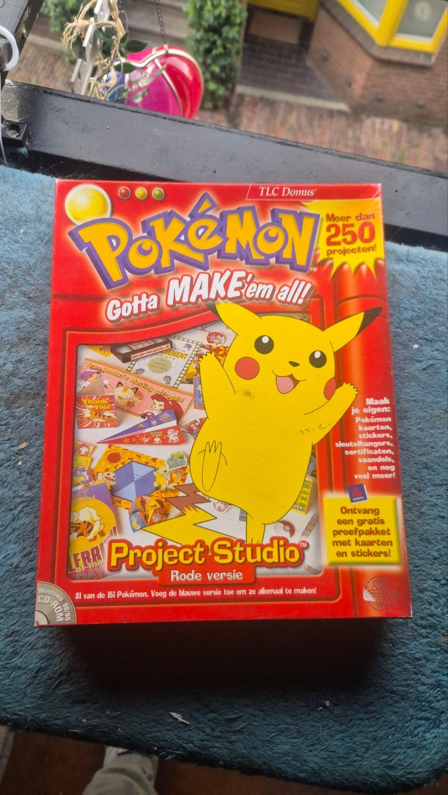 Pokémon Project Studio Rode Versie CD-ROM PC, Gebruikt, Overige genres, 1 speler, Ophalen of Verzenden