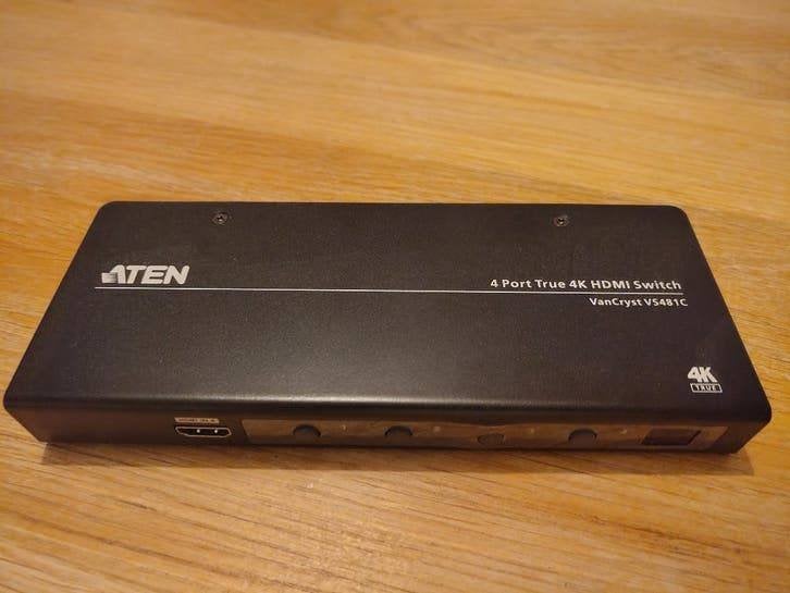 Foto 5 van ATEN VS481C HDMI-switch 4K 60Hz met voeding en remote