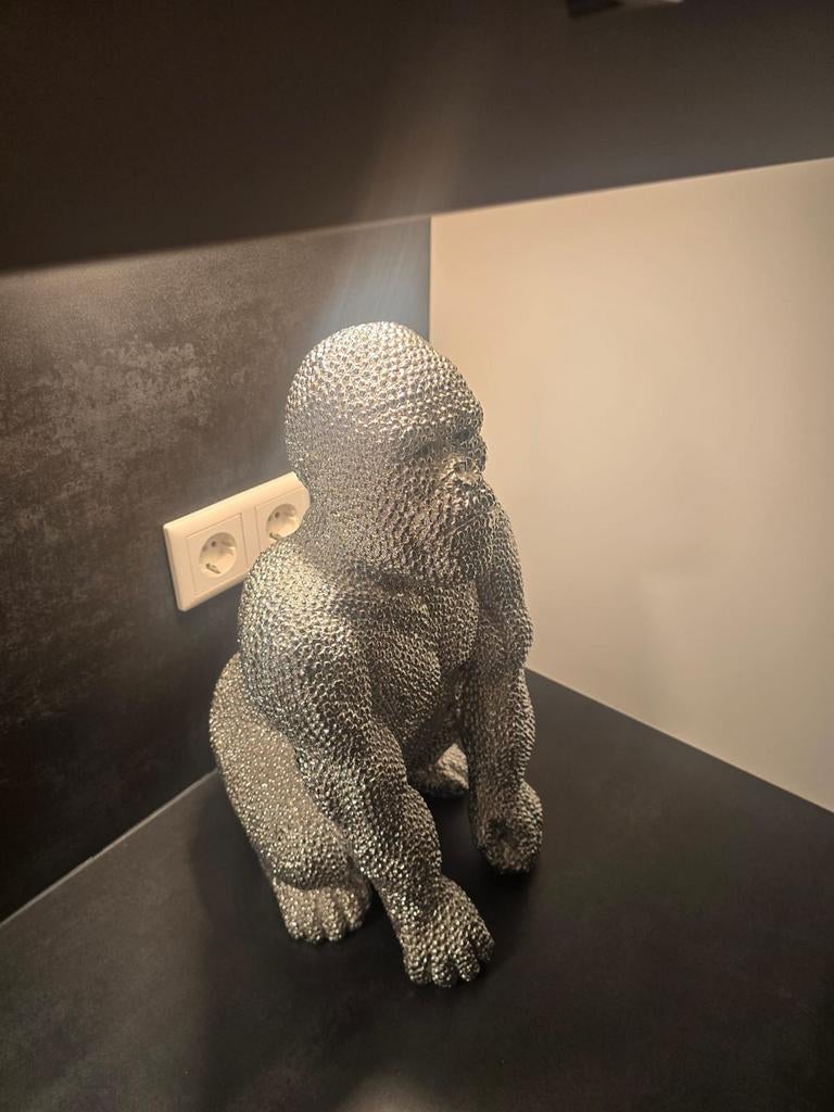 Beeld Gorilla, Huis en Inrichting, Ophalen of Verzenden, Zo goed als nieuw