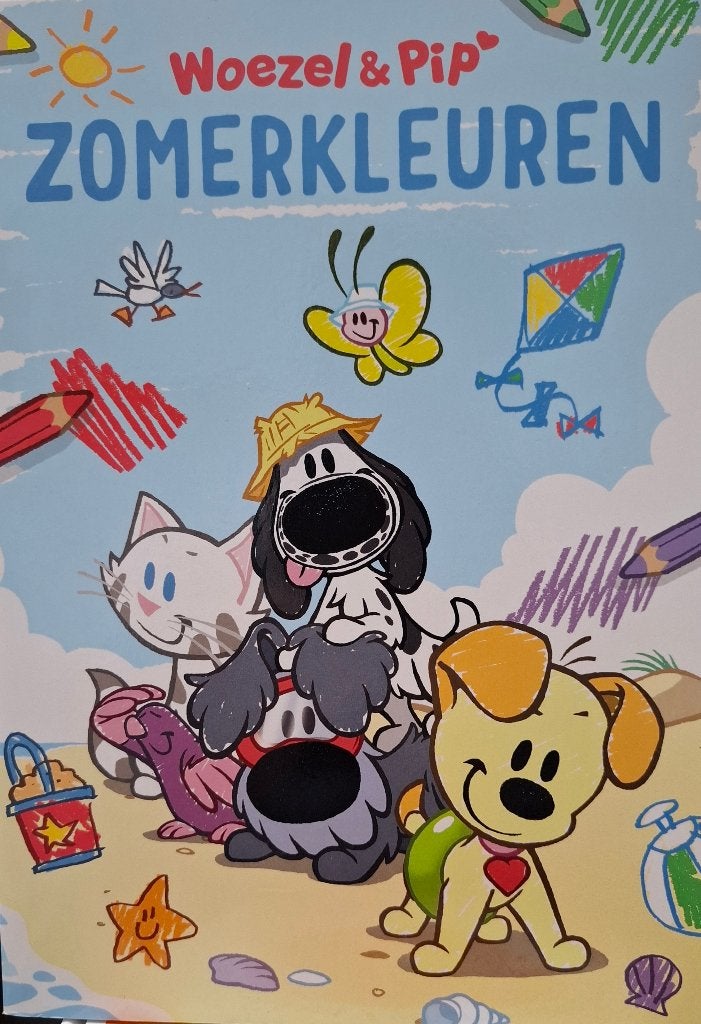 Nieuw Kleurboek Woezel en Pip Zomerkleuren - Deel 3