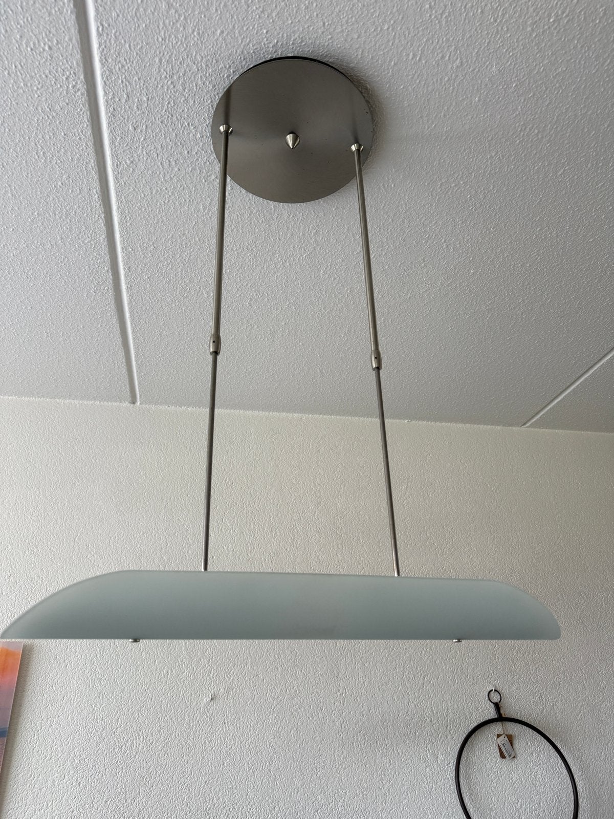 Moderne hanglamp van Fabbian Guido, Made in Italy, Ophalen, Gebruikt, Glas, Overige fittingen