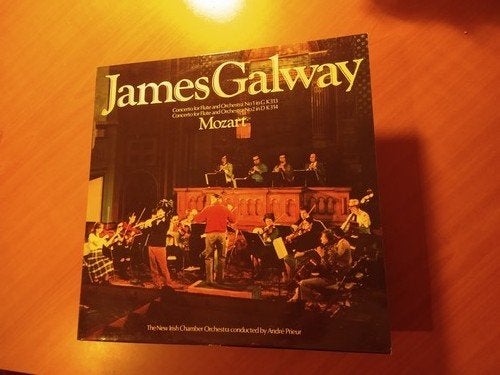 James Galway, Mozart, The New Irish Chamber Orchestra, Andre, Ophalen of Verzenden, Zo goed als nieuw, Orkest of Ballet, 12 inch