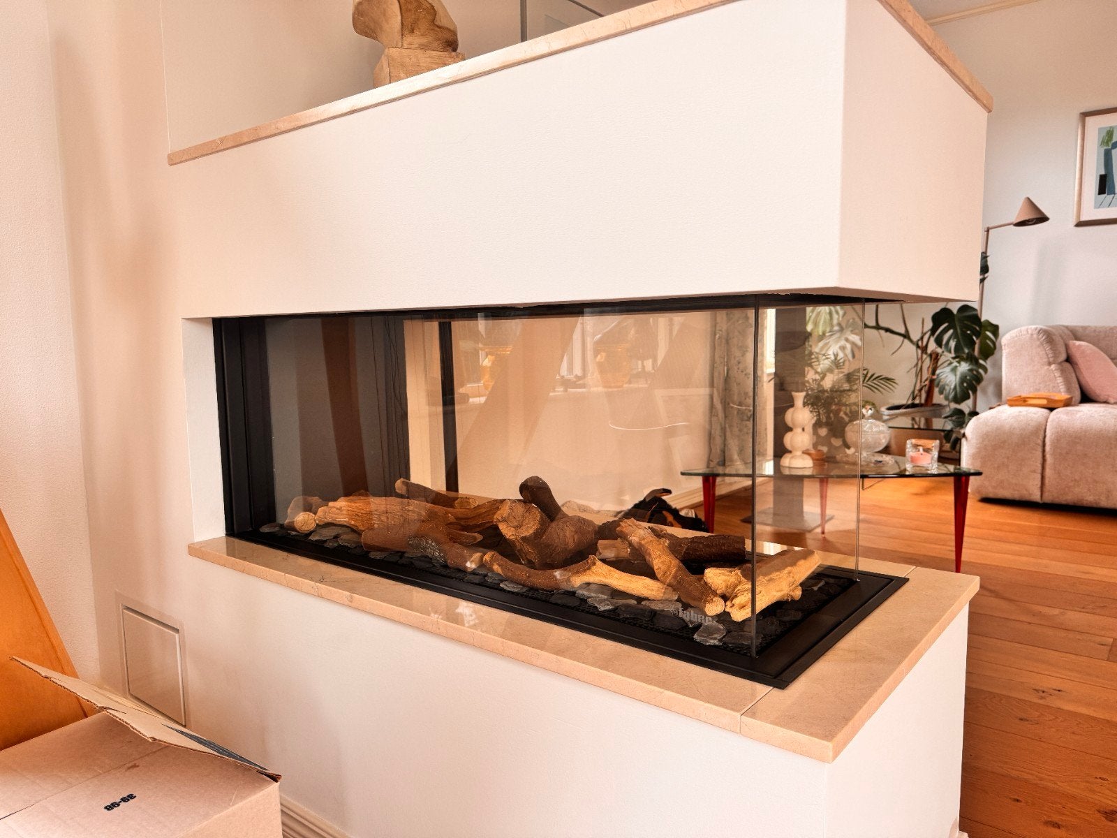 Gaskachel Faber Aspect L RD - Warmte en Sfeer, Ophalen, Gebruikt, Zwart, Metaal