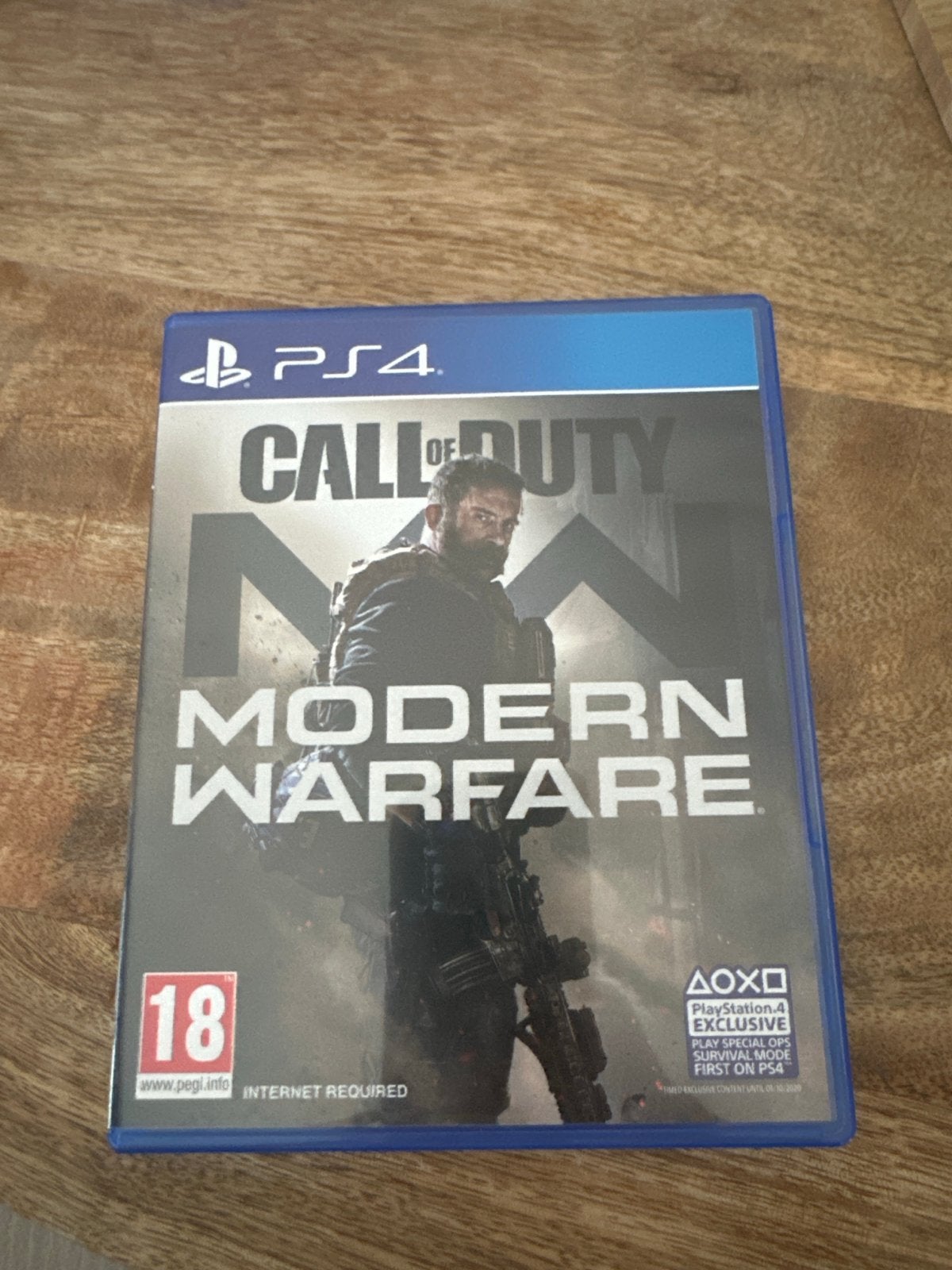 Call of Duty Modern Warfare PS4 - Zo goed als nieuw, Spelcomputers en Games, Games | Sony PlayStation 4, Ophalen, Online, Vanaf 18 jaar