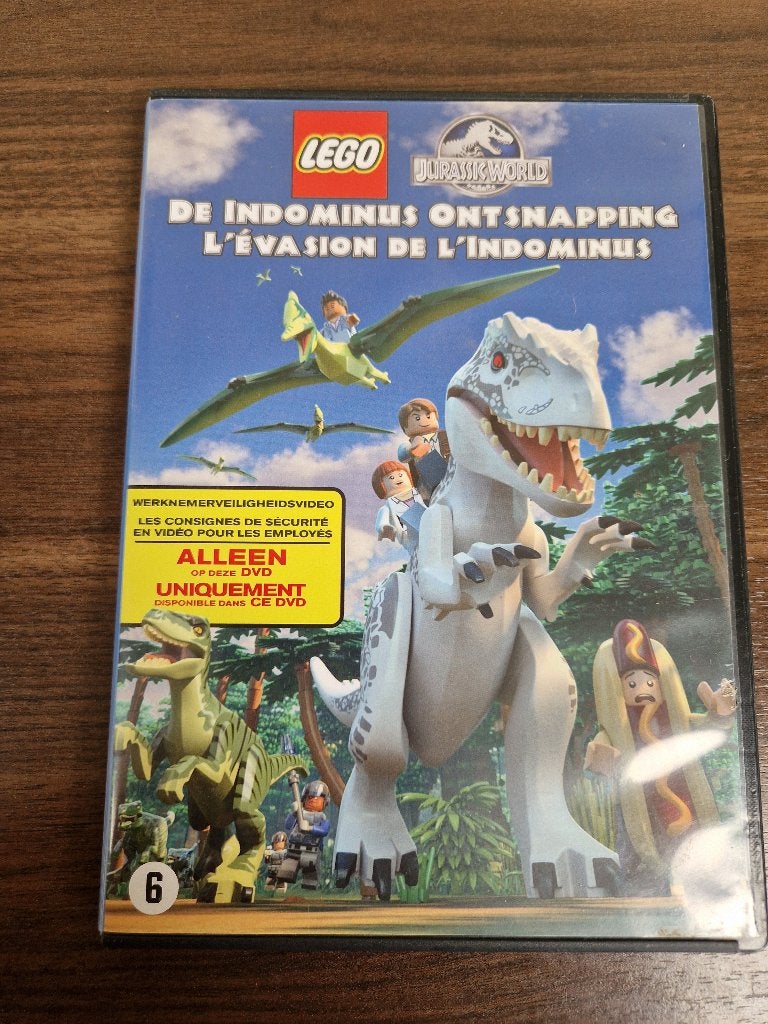 LEGO Jurassic World: De Indominus Ontsnapping, Tekenfilm, Amerikaans, Ophalen of Verzenden, Zo goed als nieuw