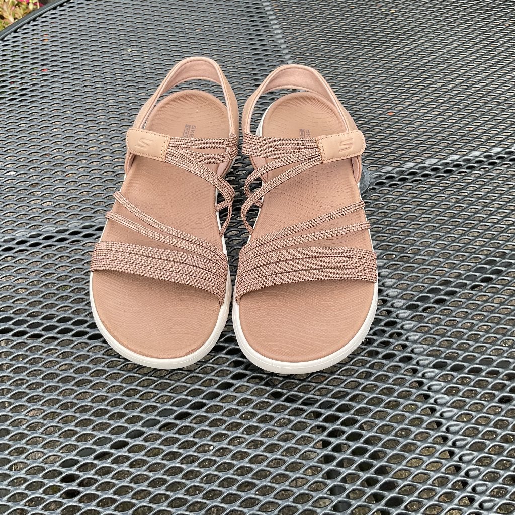 Nieuwe Skechers Go Walk maat 39, Slippers, Skechers, Bruin, Nieuw