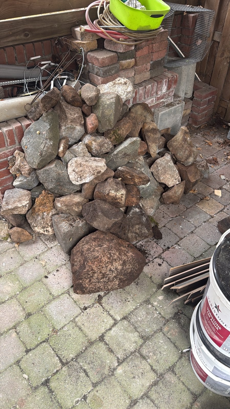 Diverse natuurstenen rotsen en keien, Ophalen, Gebruikt, Multi, Kei