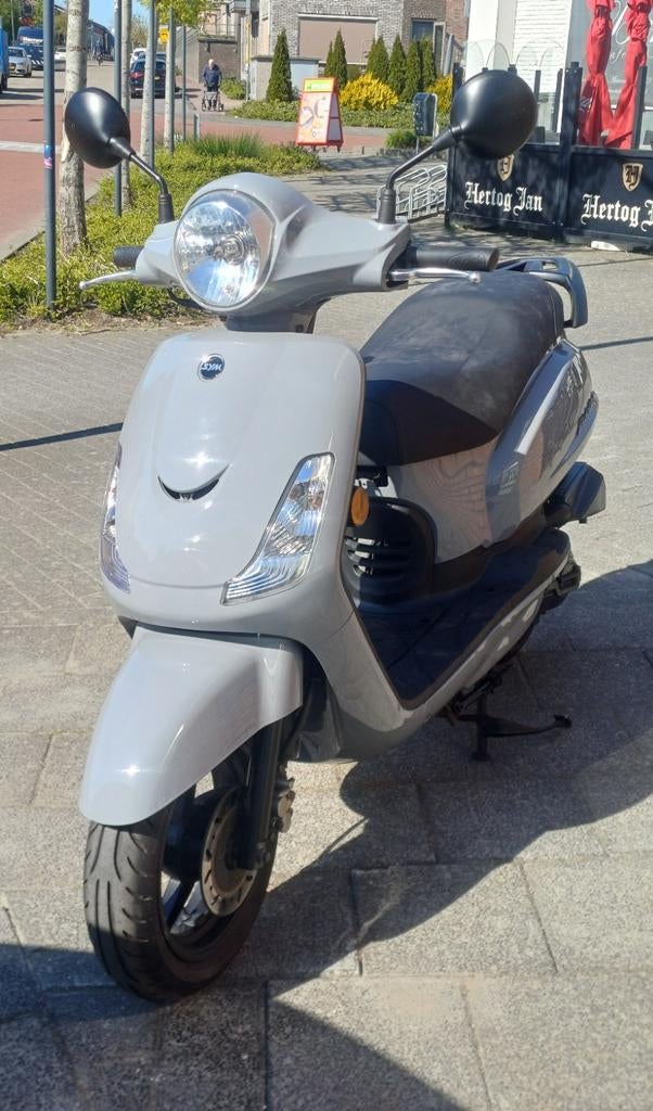 Sym Fiddle 2 Grijs - 2021 - 11617 km - Incl. Garantie, Ophalen, SYM, Gebruikt, Sym