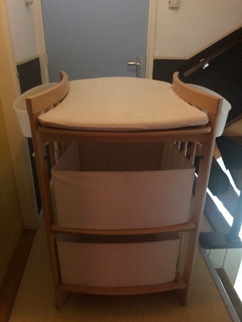 Stokke Care commode/ bureau, Gebruikt, Aankleedkussen, Standaard, Ophalen