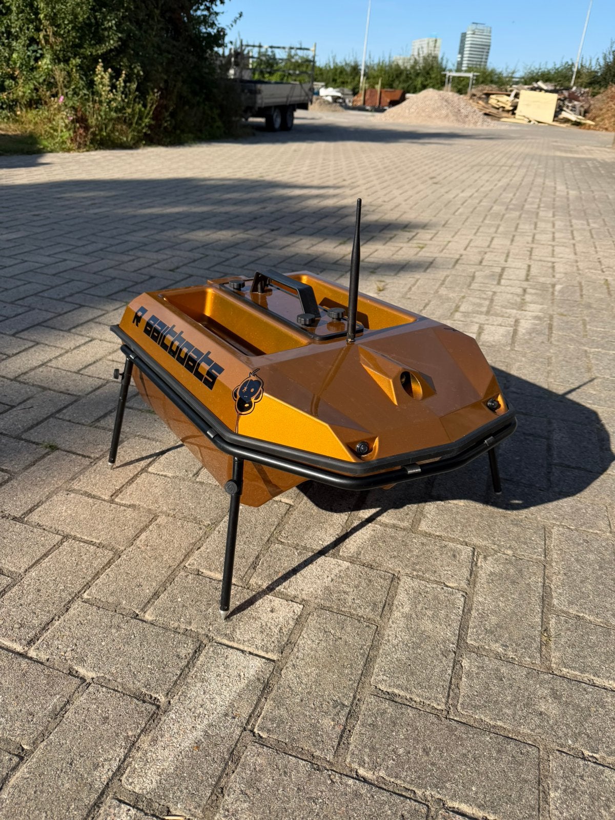 Navigator (RBaitboats) full option, Watersport en Boten, Hengelsport | Karpervissen, Ophalen, Zo goed als nieuw, Overige typen